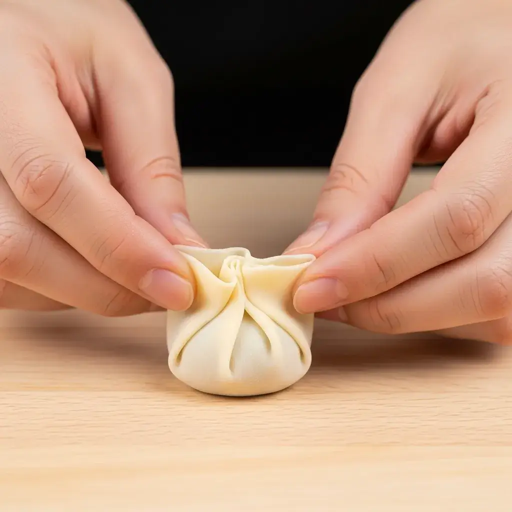 Irresistible Crispy Crab Rangoon Bombs 9 assembling crab rangoon bomb shape