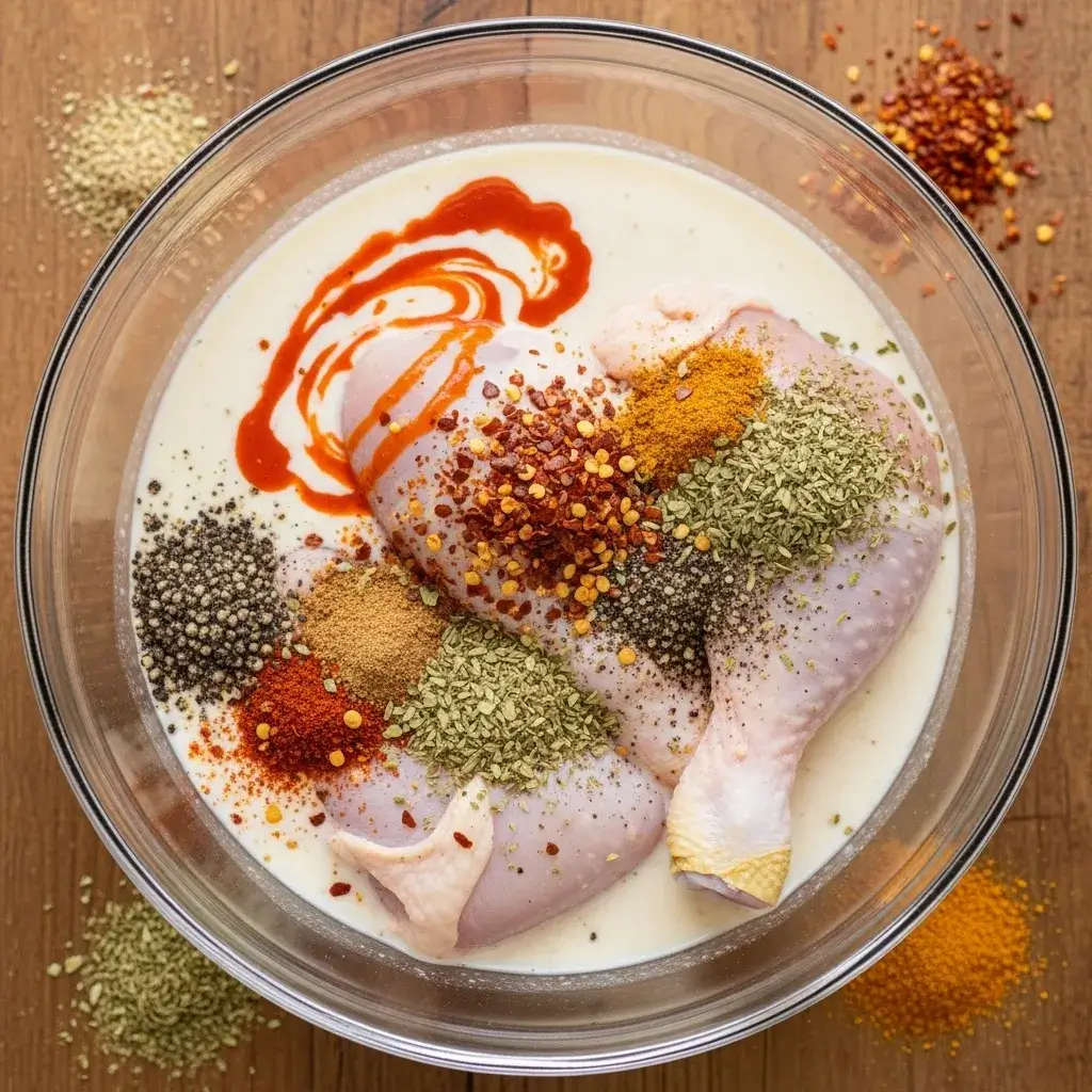 Fried Chicken Legs Recipe: The Ultimate Guide to Crispy, Juicy Southern-Style Drumsticks 8 buttermilk brine for fried chicken legs recipe