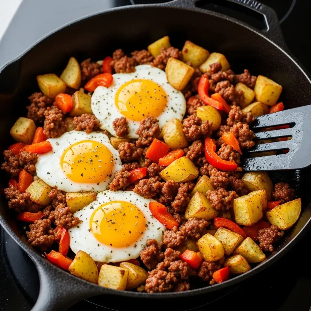 The Southwest Breakfast Burrito Recipe That Will Transform Your Mornings 8 cooking southwest breakfast burrito filling in skillet