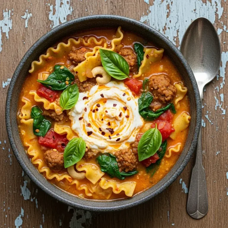 Vegan Lasagna Soup Recipe: All the Cozy Flavor, None of the Fuss 5 vegan lasagna soup recipe