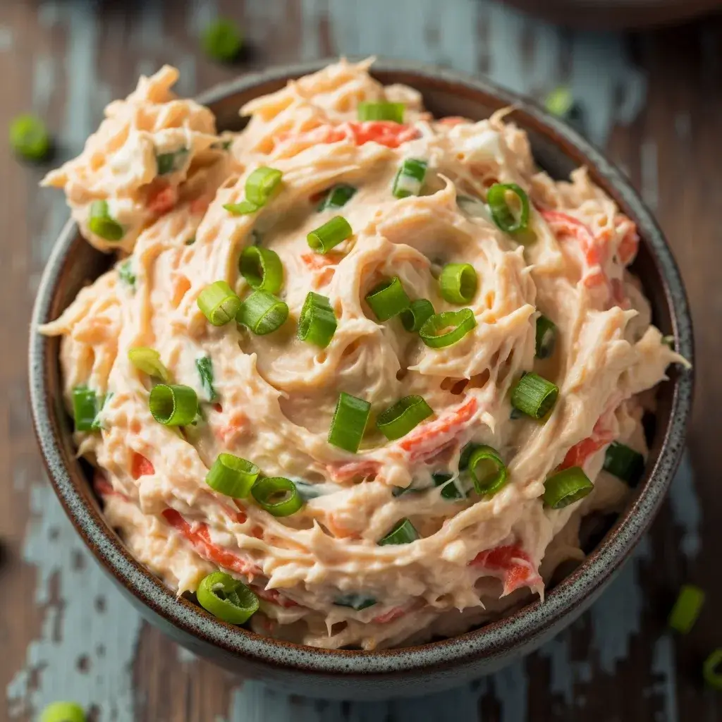 Irresistible Crispy Crab Rangoon Bombs 8 creamy crab rangoon filling in a bowl