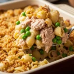 Gluten Free Tuna Noodle Casserole 6 gluten free tuna noodle casserole with crispy topping