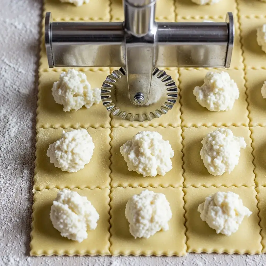 Ravioli Pasta Dough Recipe 10 cutting-out-ravioli-with-stamp-cutter