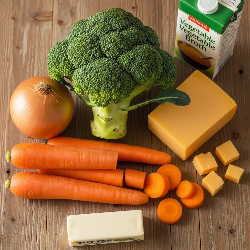 Broccoli Cheddar Soup Recipe: The Ultimate Cozy, Creamy Comfort in a Bowl 8 fresh ingredients for broccoli cheddar soup recipe