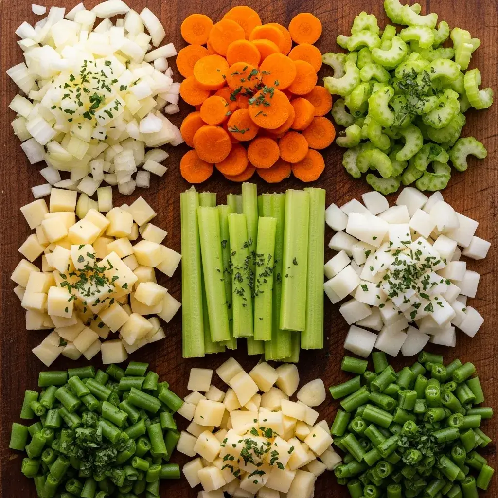 Old Fashioned Vegetable Beef Soup Recipe: The Ultimate Comfort in a Bowl 9 fresh vegetables for homemade beef soup