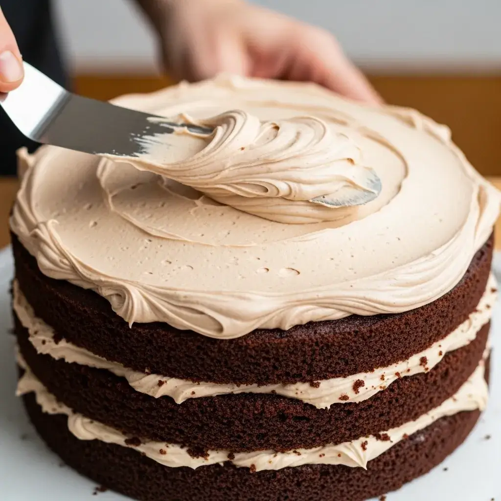 Italian Love Cake 8 frosting italian love cake with pudding mix