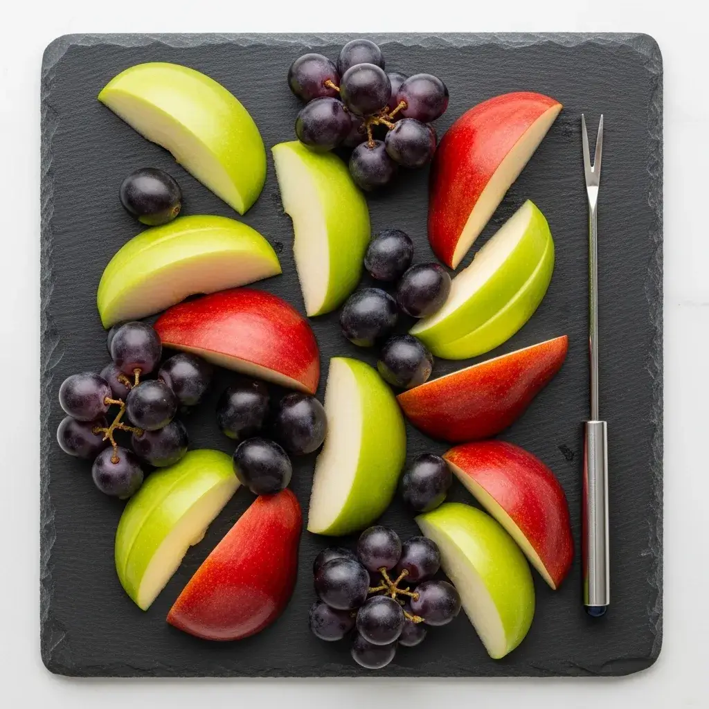 Cheese Fondue Dippers: The Ultimate Guide for Your Perfect Party Spread 10 fruit-cheese-fondue-dippers-apple-pear-grapes