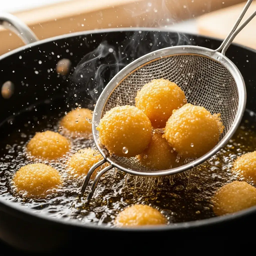 Irresistible Crispy Crab Rangoon Bombs 10 frying crab rangoon bombs in hot oil