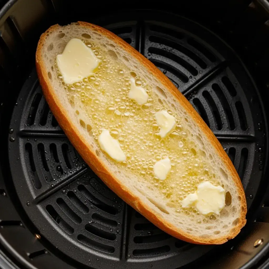 Garlic Bread in Air Fryer: The Crispy, Buttery Revelation 10 garlic bread cooking in air fryer basket