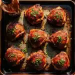 BBQ Baked Chicken Thighs Recipe: The Ultimate Hands-Off, Flavor-Packed Dinner 7 glazed bbq baked chicken thighs recipe