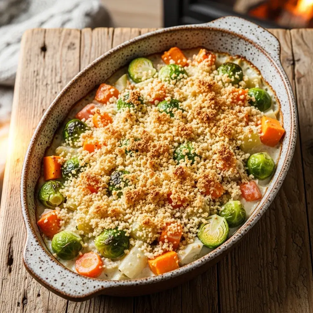 Creamy Winter Vegetable Casserole Recipe: The Ultimate Cozy, Vegetarian Comfort Food 12 golden baked creamy winter vegetable casserole recip
