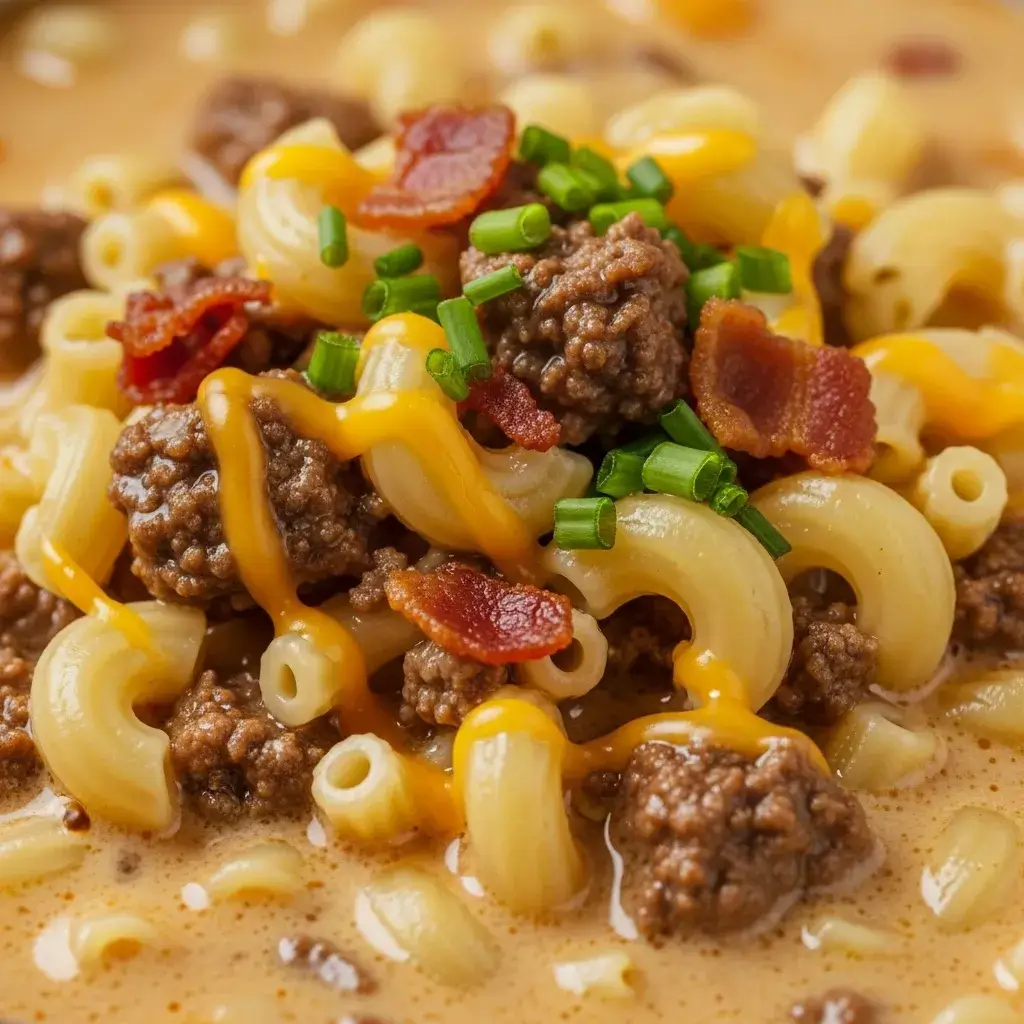 Cheeseburger Macaroni Soup 8 hearty homemade cheeseburger macaroni soup
