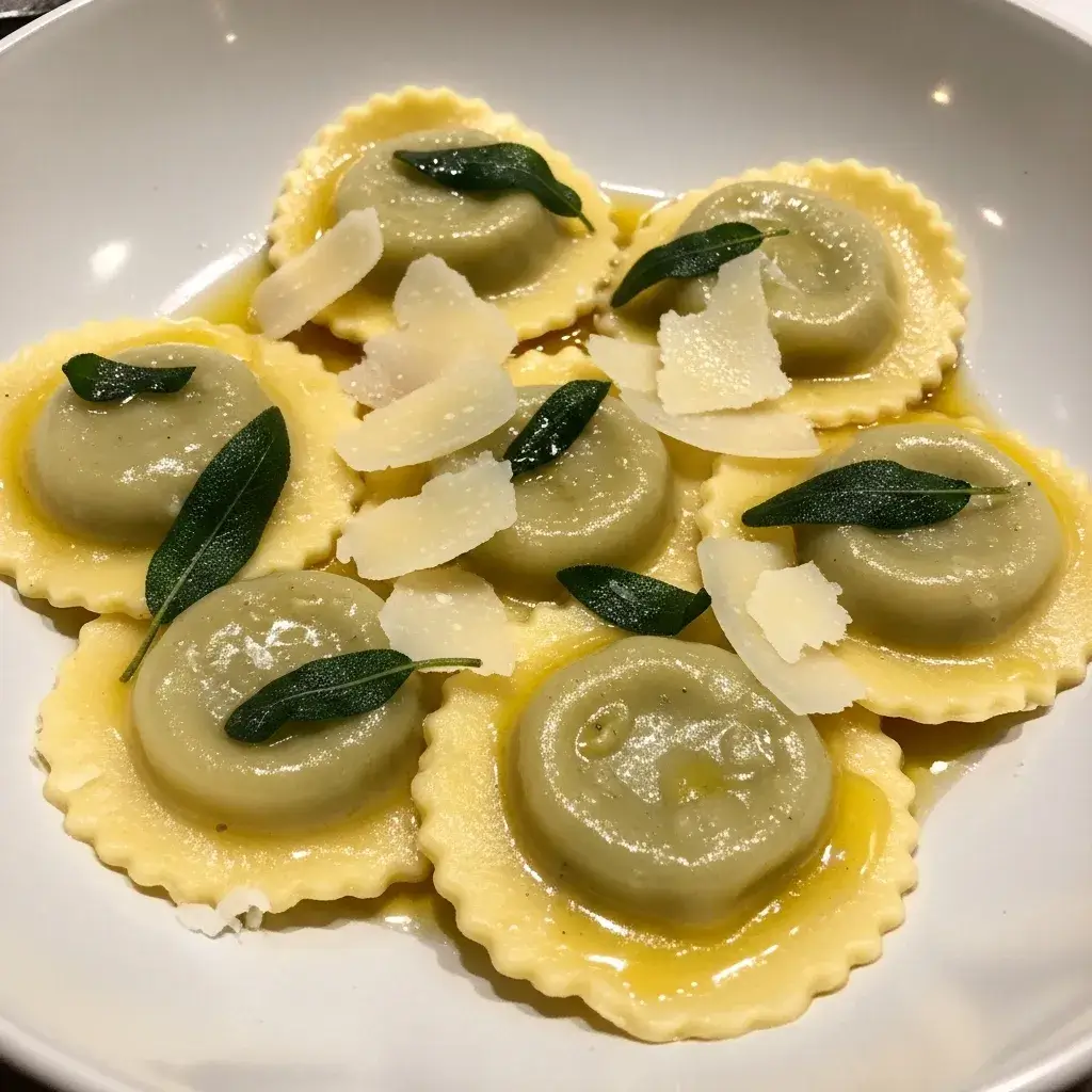 Ravioli Pasta Dough Recipe 11 homemade-ravioli-served-with-brown-butter-sauce