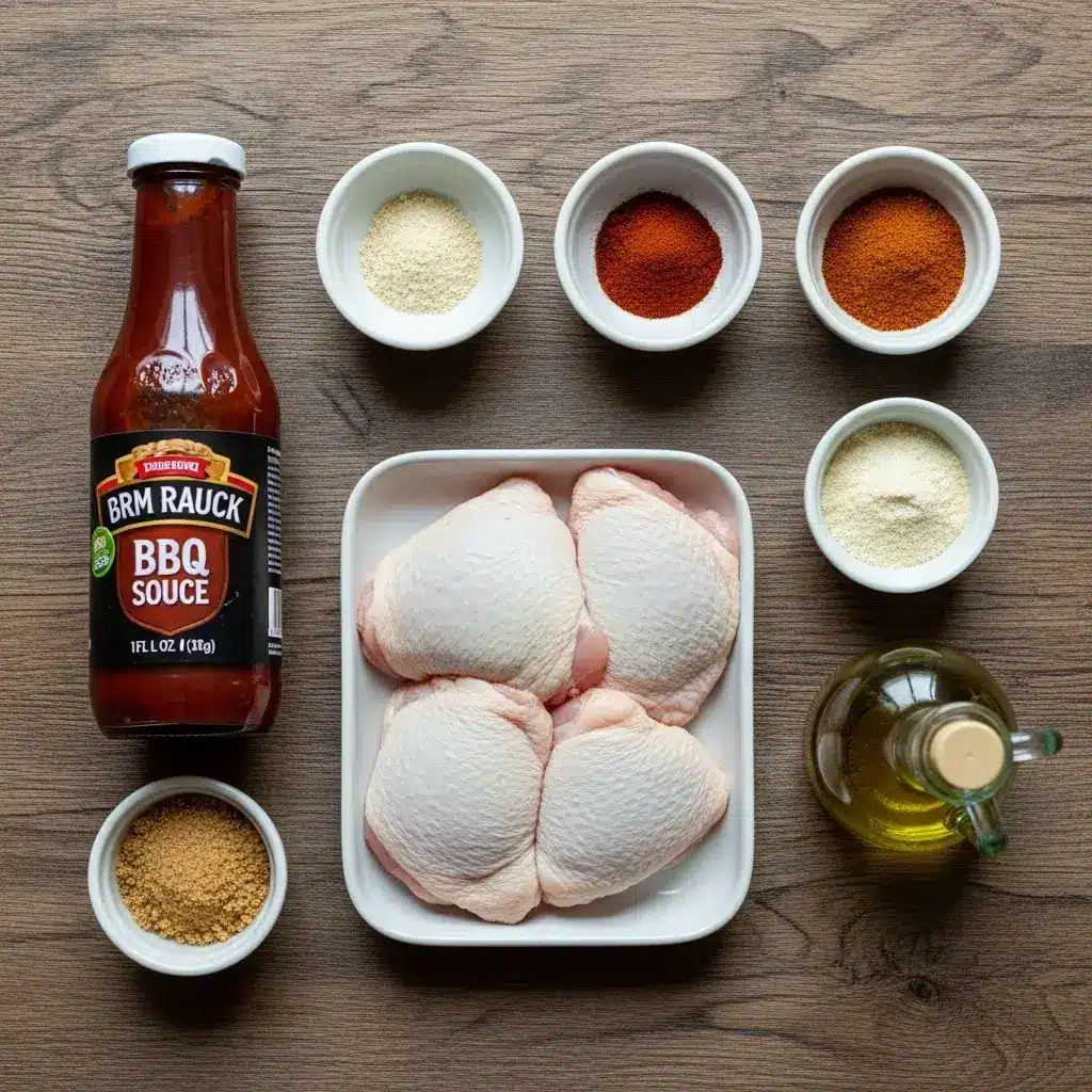 BBQ Baked Chicken Thighs Recipe: The Ultimate Hands-Off, Flavor-Packed Dinner 8 ingredients for easy bbq baked chicken thighs