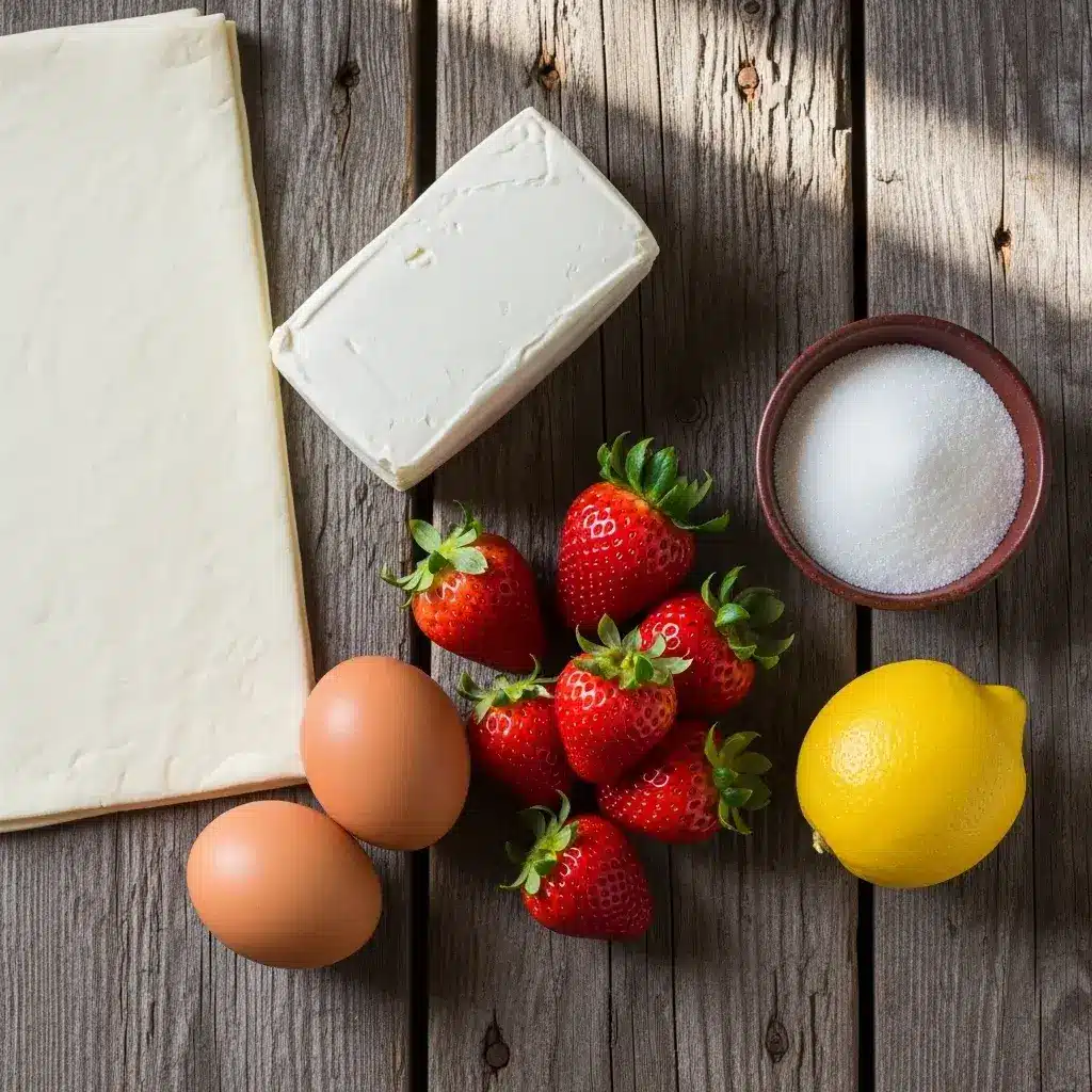 Strawberry Cream Cheese Danish Recipe: An Impressively Easy Breakfast Pastry 9 ingredients for easy strawberry cream cheese danish