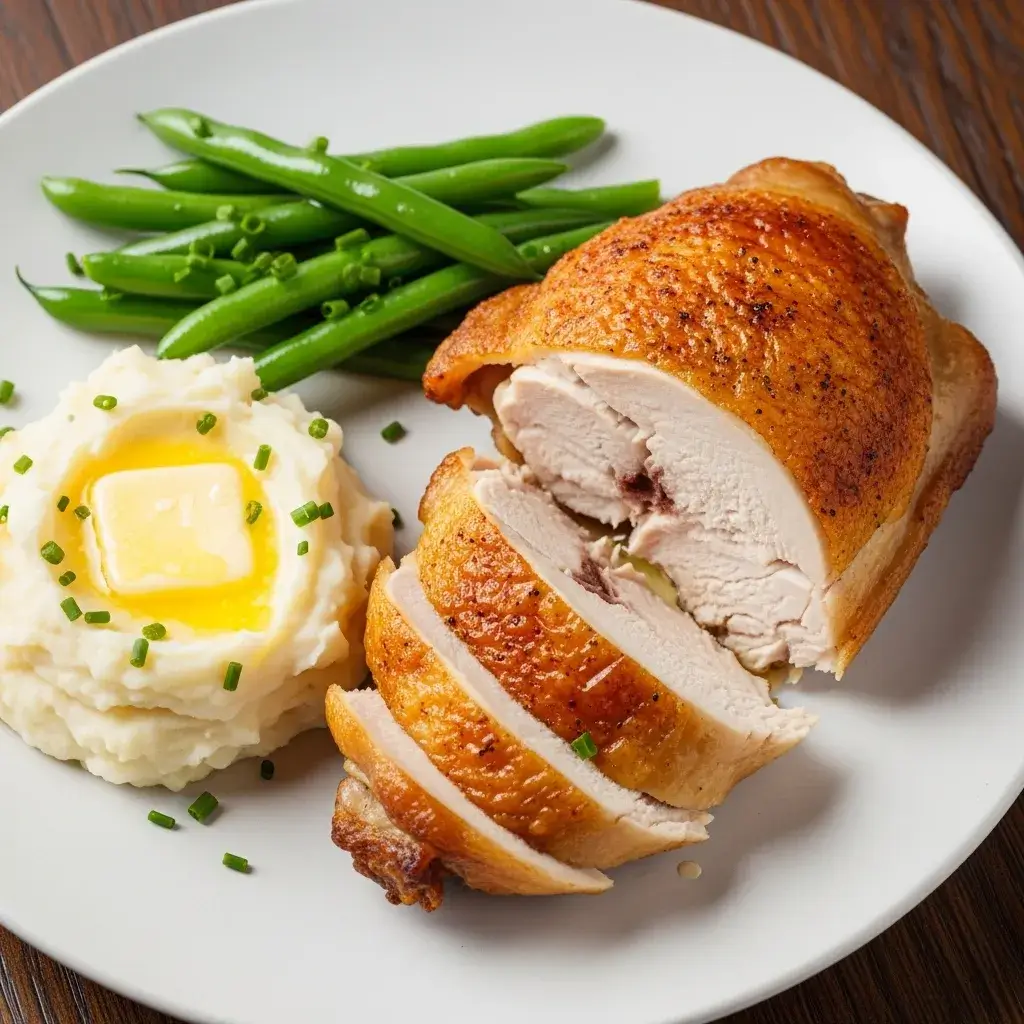 BBQ Baked Chicken Thighs Recipe: The Ultimate Hands-Off, Flavor-Packed Dinner 11 juicy bbq baked chicken thigh close up