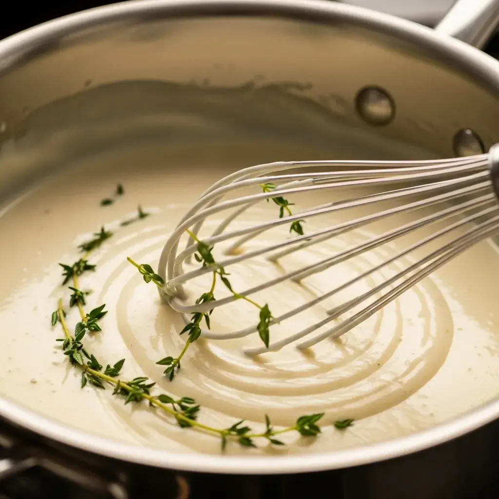 Creamy Winter Vegetable Casserole Recipe: The Ultimate Cozy, Vegetarian Comfort Food 10 making creamy herb sauce for vegetable casserole