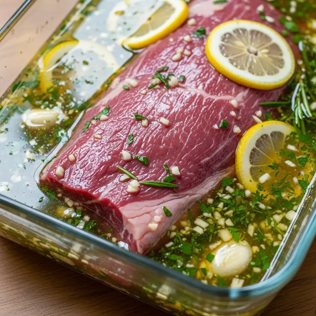 Easy Mediterranean Steak Bowl Recipe 8 marinating steak for mediterranean bowl recipe