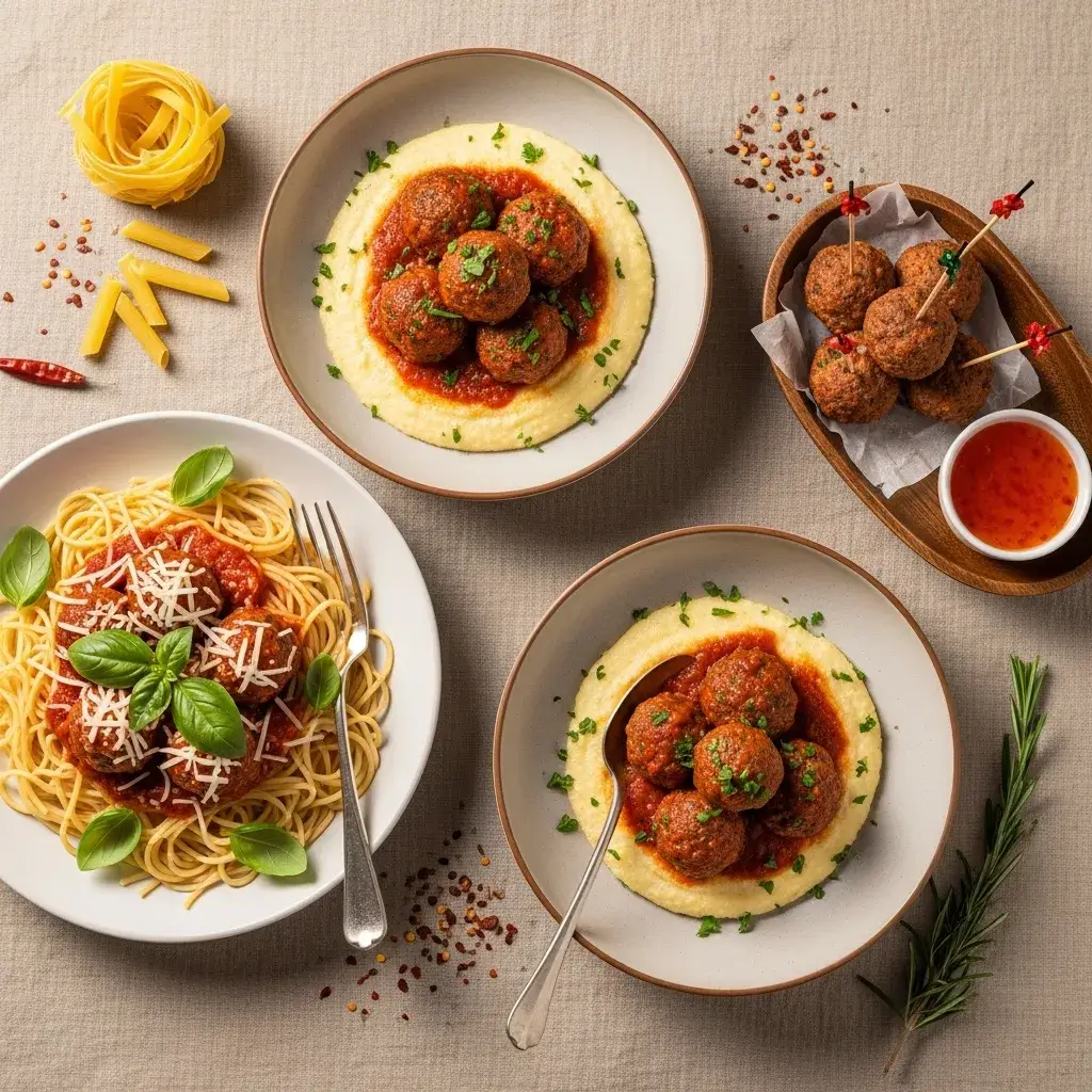 Marry Me Chicken Meatballs: The Bite-Sized Proposal Dinner 11 marry-me-chicken-meatballs-serving-variations