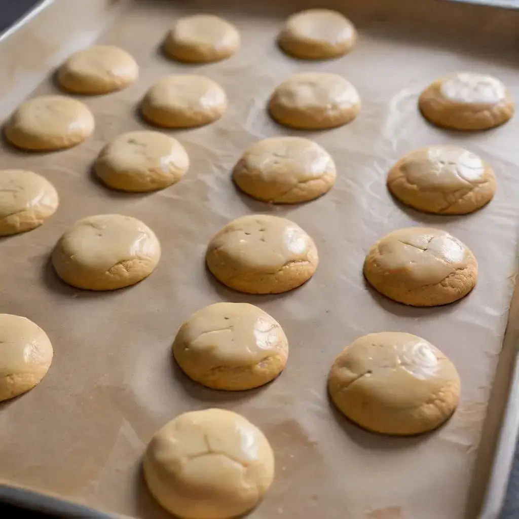 Marzipan Cookies Recipe: Soft, Chewy & Irresistibly Almond 10 marzipan cookies recipe baking in oven (1)