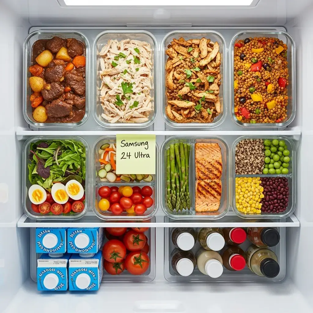 High Protein Crock Pot Recipes: Your Secret to Easy, Healthy Meals 4 meal-prep-containers-high-protein-crock-pot-leftovers