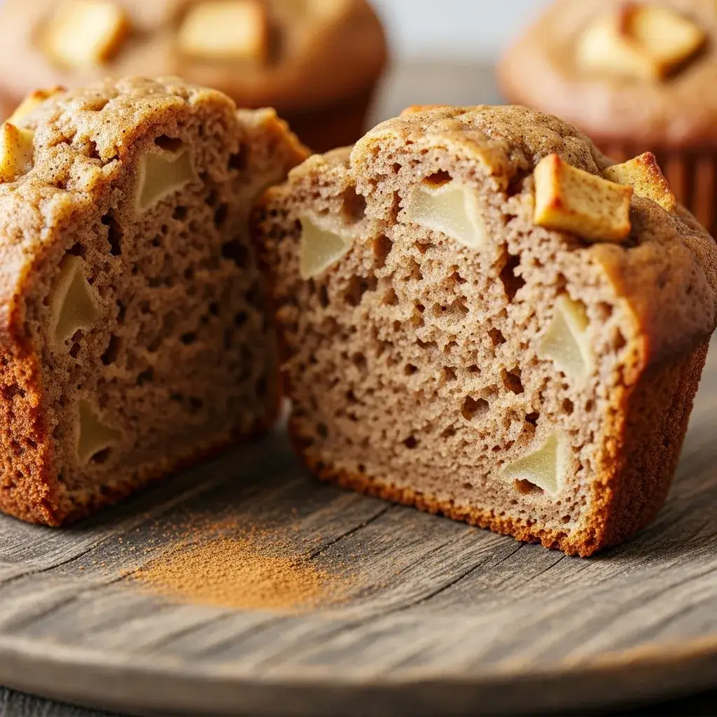low calorie apple cinnamon muffins