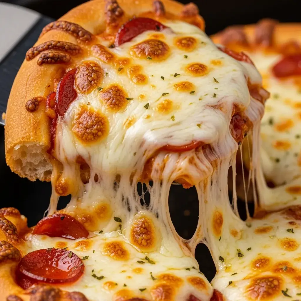 Red Baron French Bread Pizza in Air Fryer