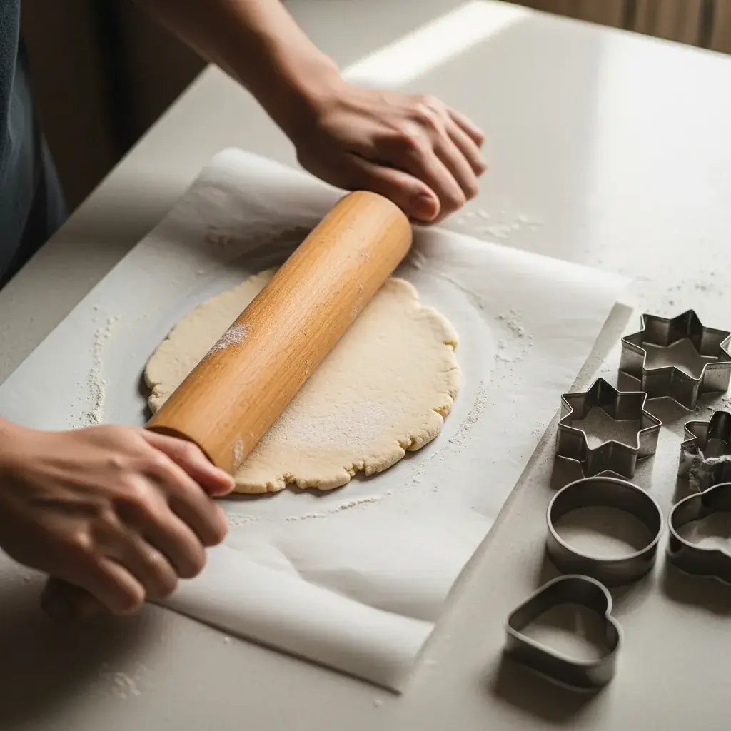 Gingerbread Cookie Recipe Without Molasses 9 rolling gingerbread cookie dough without molasses