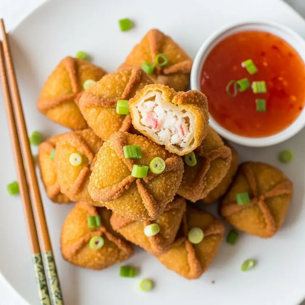 Irresistible Crispy Crab Rangoon Bombs 6 Crispy Crab Rangoon Bombs