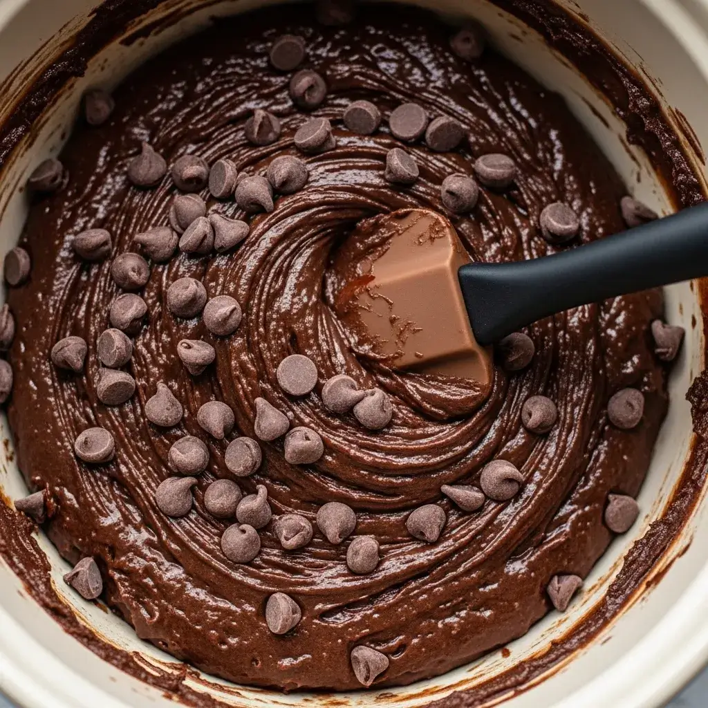 Fudgy Brown Butter Brownie Cookies: The Only Recipe You’ll Ever Need 8 thick-fudgy-brownie-cookie-dough-in-bowl