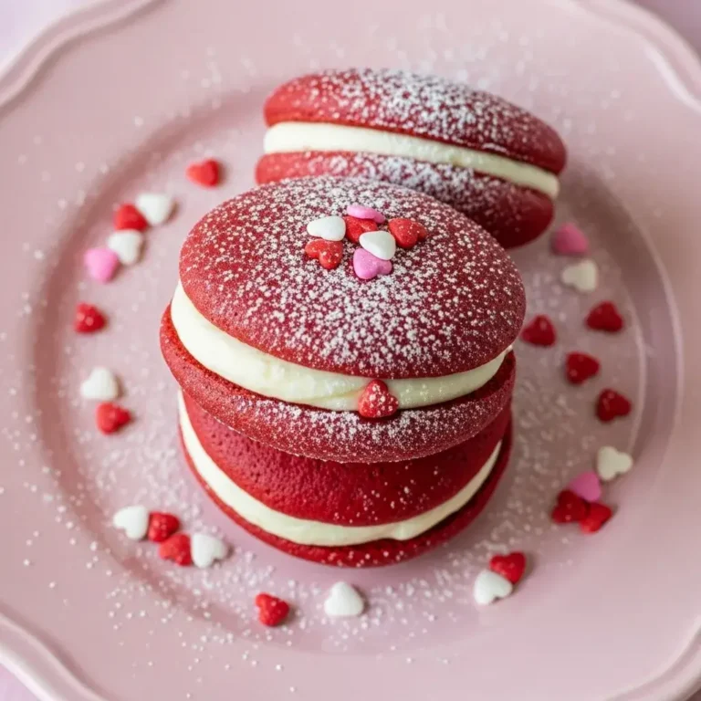 Red Velvet Whoopie Pies: The Festive, Creamy Dessert That Steals Hearts 6 Red Velvet Whoopie Pies Recipe