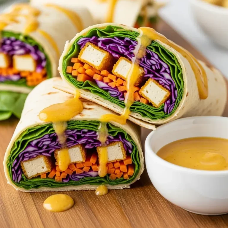 Vegan Honey Mustard Tofu Wraps Recipe: Your New Favorite Protein-Packed Lunch 6 Vegan Honey Mustard Tofu Wraps Recipe