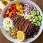 Easy Mediterranean Steak Bowl Recipe 7 mediterranean steak bowl recipe