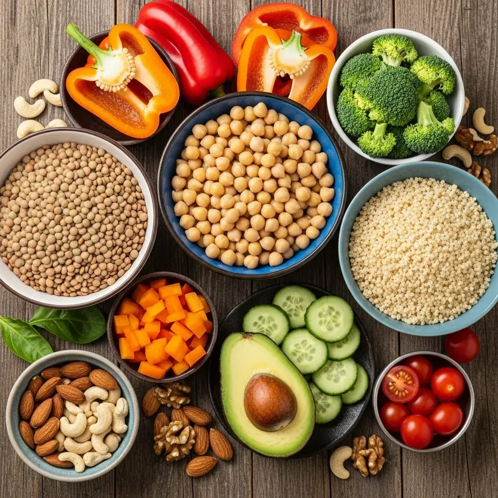 Vegetarian Weight Loss Meal Plan: Your 7-Day Guide to Healthy, Sustainable Results 2 whole food ingredients for vegetarian weight loss