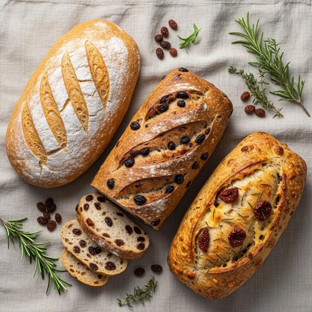 Soda Bread with Whole Grains: An Easy, No-Yeast Wonder 11 whole-grain-soda-bread-variations-loaves