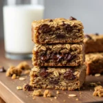 Oatmeal Chocolate Chip Bars 6 Oatmeal Chocolate Chip Bars