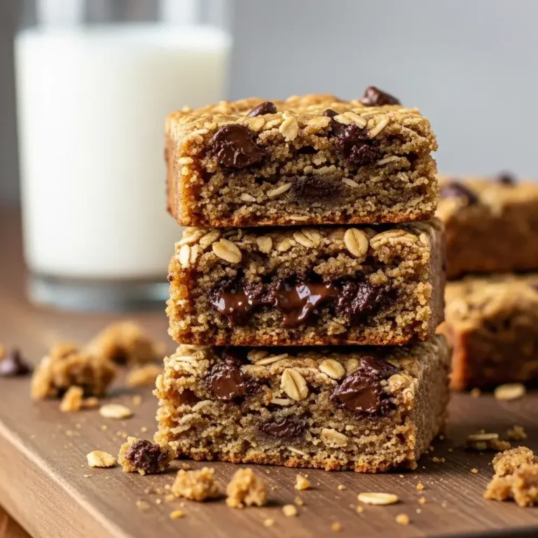 Oatmeal Chocolate Chip Bars 5 Oatmeal Chocolate Chip Bars
