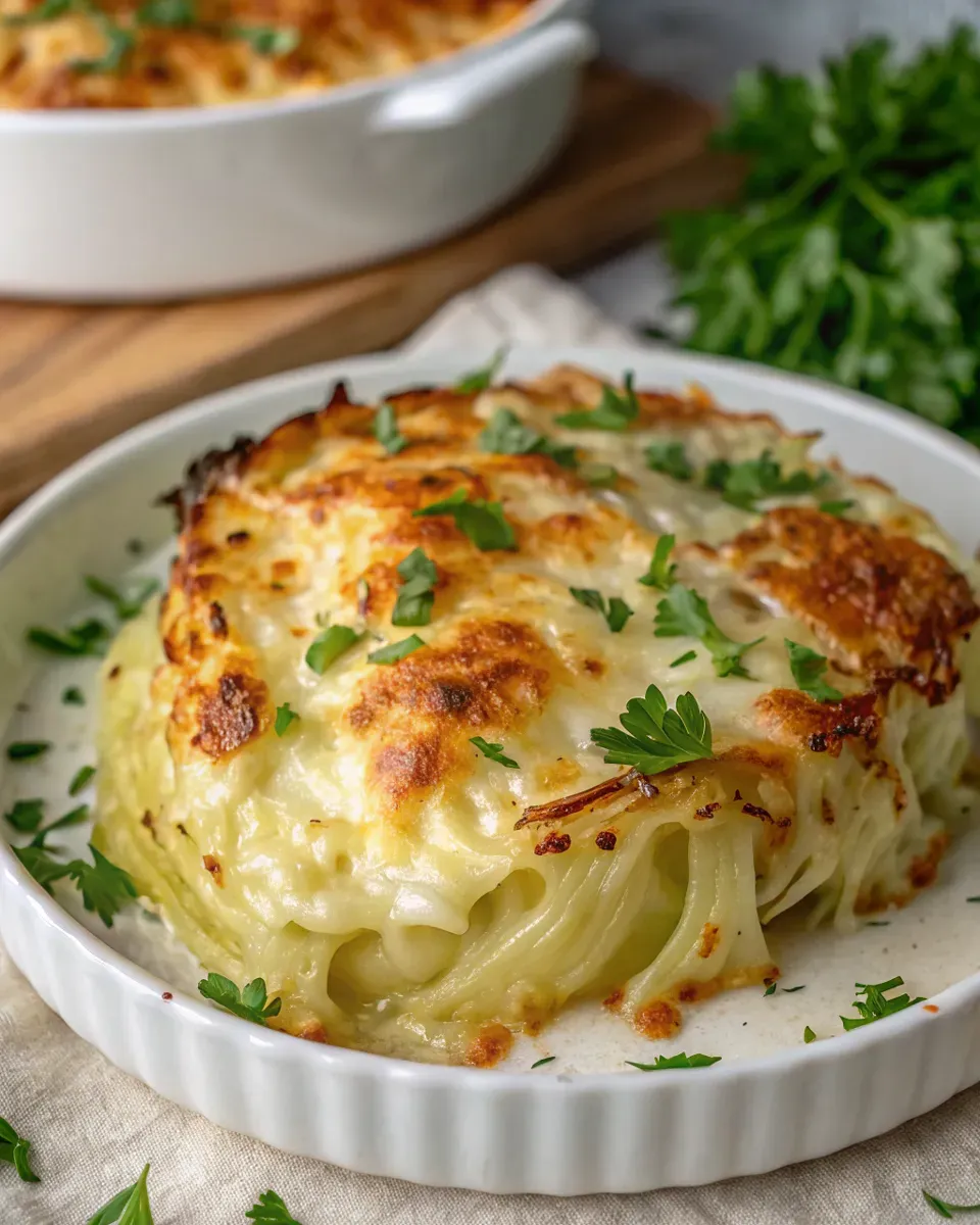 Garlic Parmesan Melting Cabbage 5 Garlic Parmesan Melting Cabbage