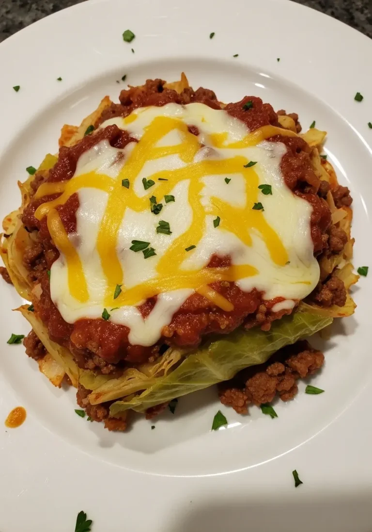 Low Carb Unstuffed Cabbage Casserole 5 Low Carb Unstuffed Cabbage Casserole