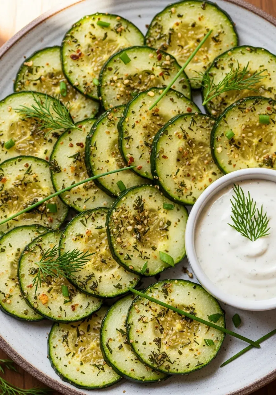 Crunchy Ranch Cucumber Chips