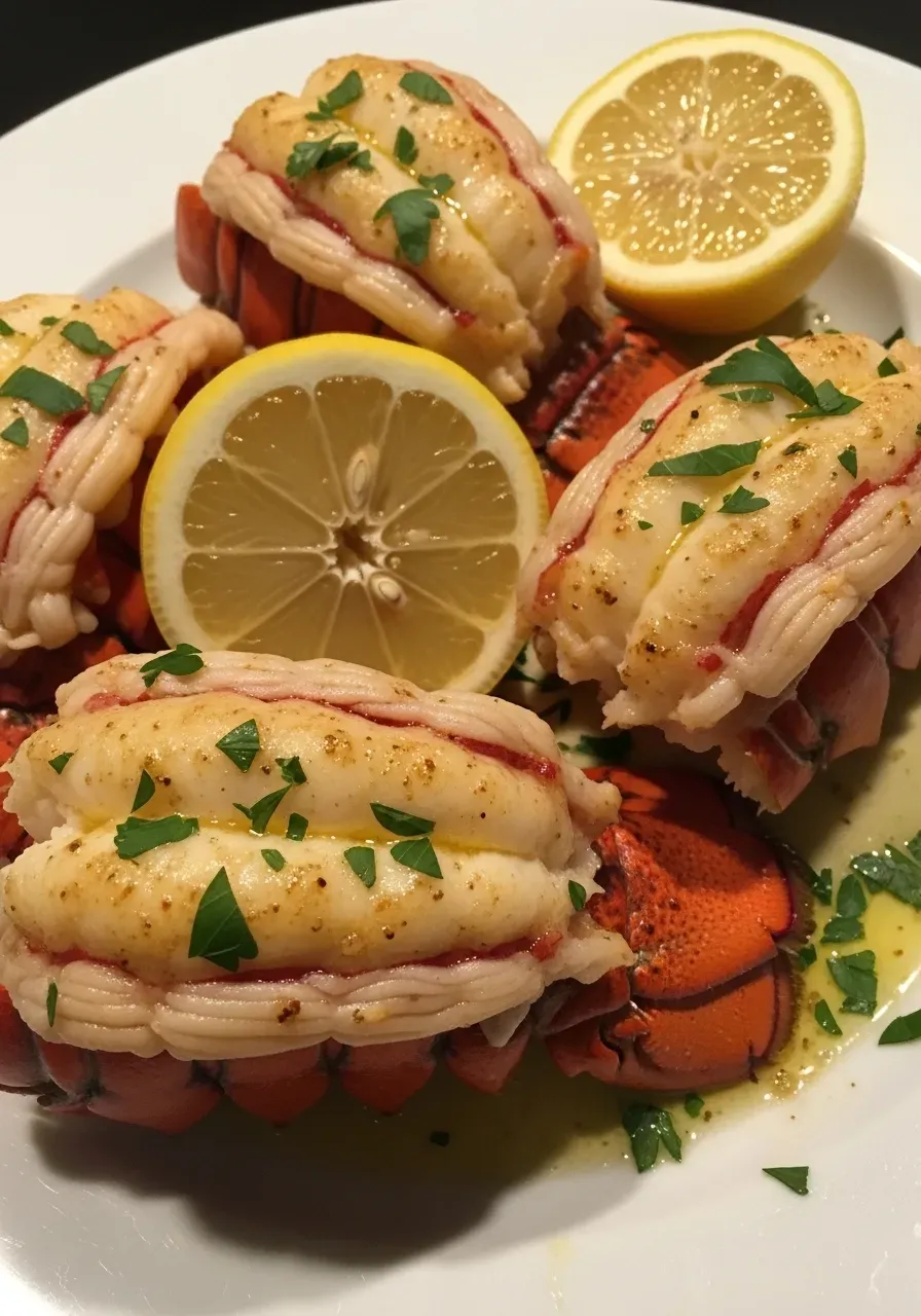 garlic butter lobster tail recipe​