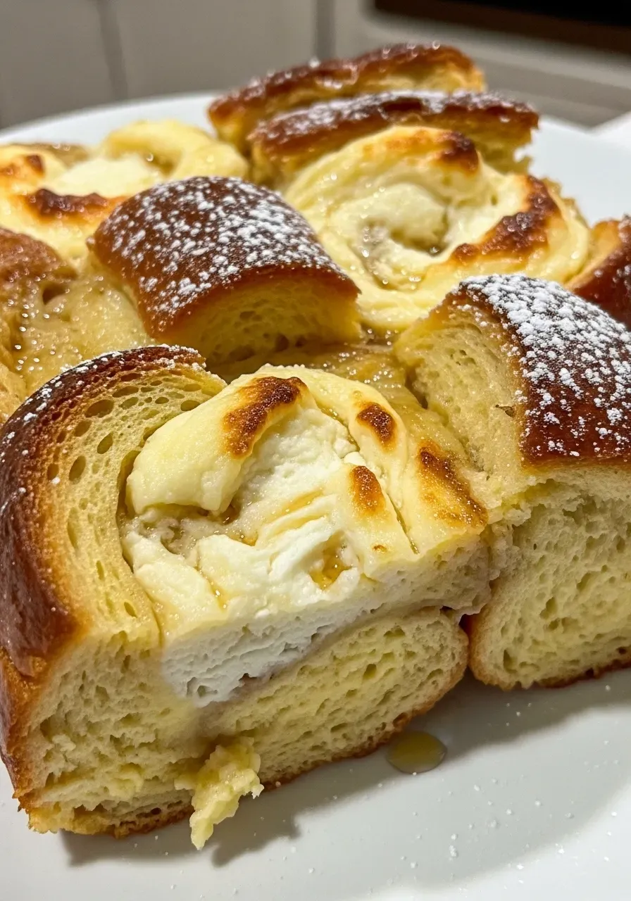 French Toast Casserole with Cream Cheese 5 french toast casserole with cream cheese