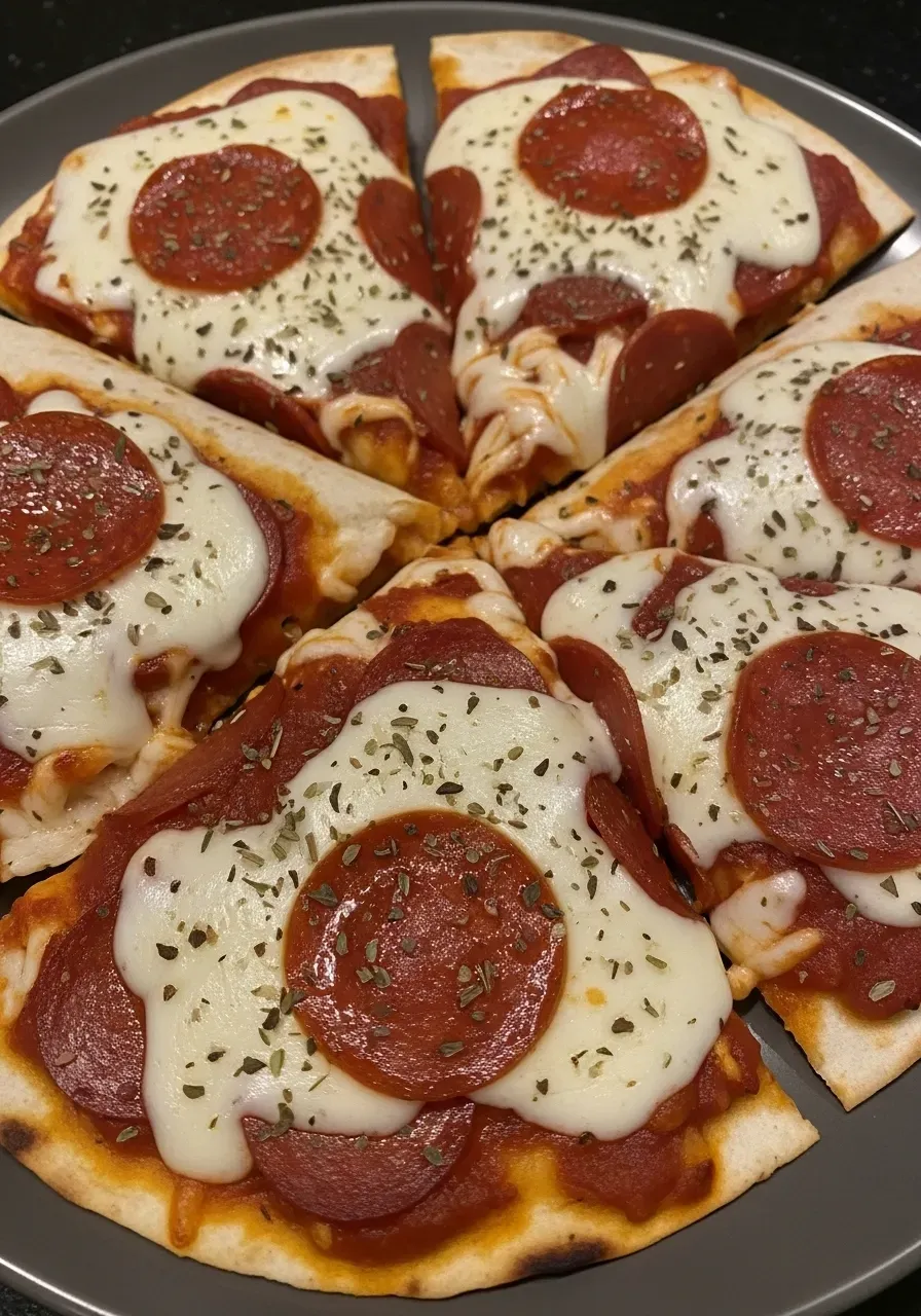 Pepperoni Pizza Quesadillas 5 Pepperoni Pizza Quesadillas