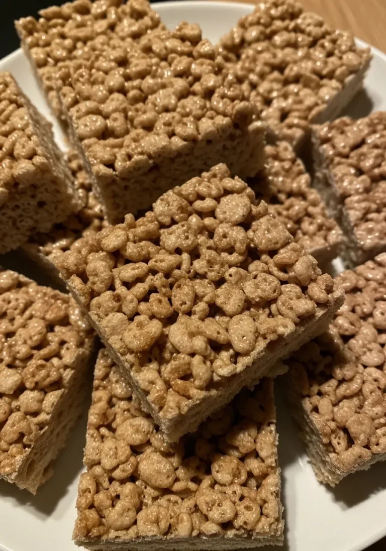 Biscoff Rice Krispie Treats 5 Biscoff Rice Krispie Treats