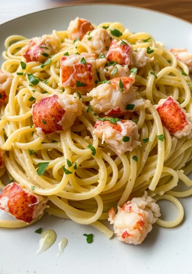 Buttered Lobster Pasta 5 Buttered Lobster Pasta