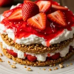 Strawberry Pretzel Salad 6 strawberry pretzel salad