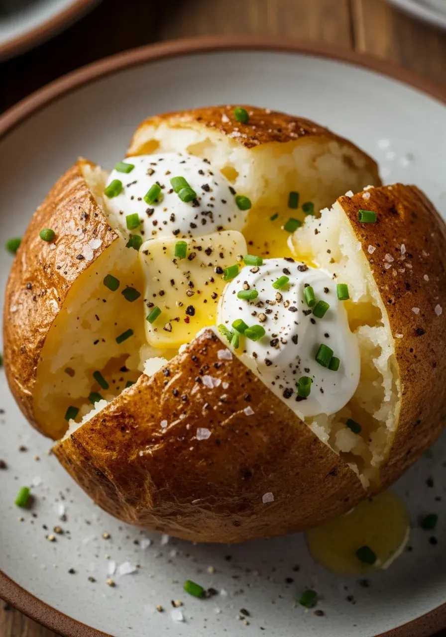 Baked Potato in Air Fryer 5 baked potato in air fryer