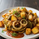 Braised Cabbage & Potatoes 6 Braised Cabbage & Potatoes