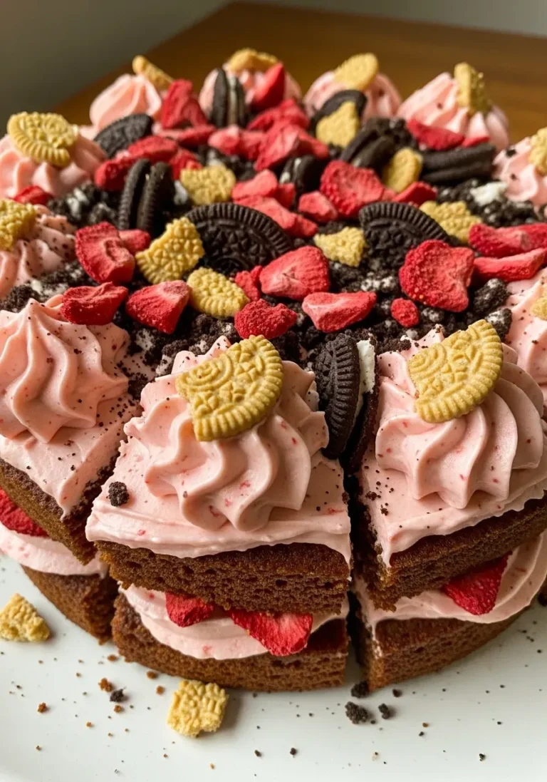 Strawberry Crunch Cake 5 Strawberry Crunch Cake
