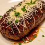 Juicy Garlic Parmesan Chicken Meatloaf 6 Juicy Garlic Parmesan Chicken Meatloaf